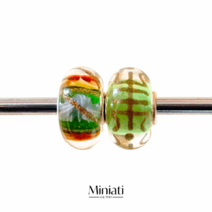 NEW Trollbeads Ooak Pair - #166